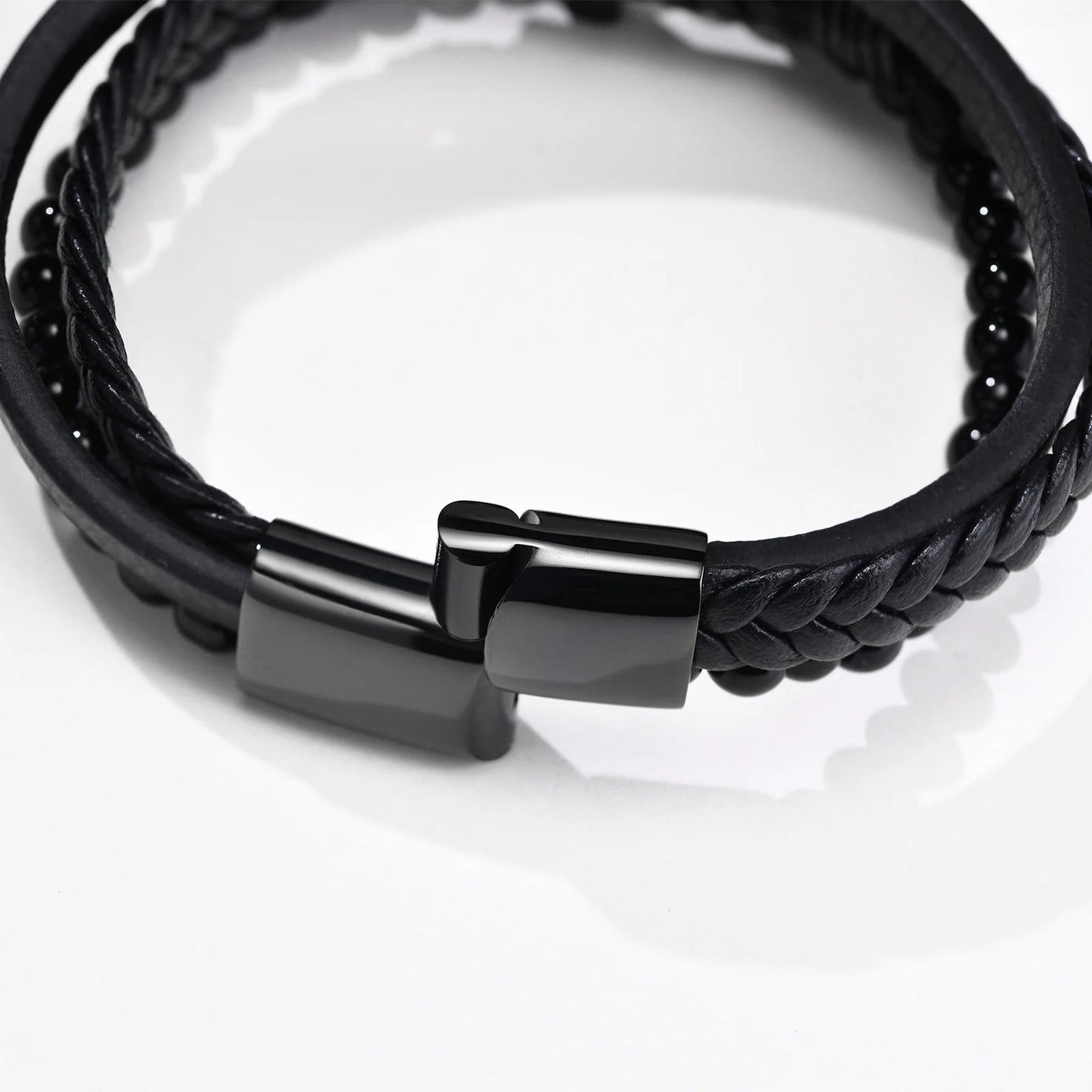 Pulseira Dark Man em Couro